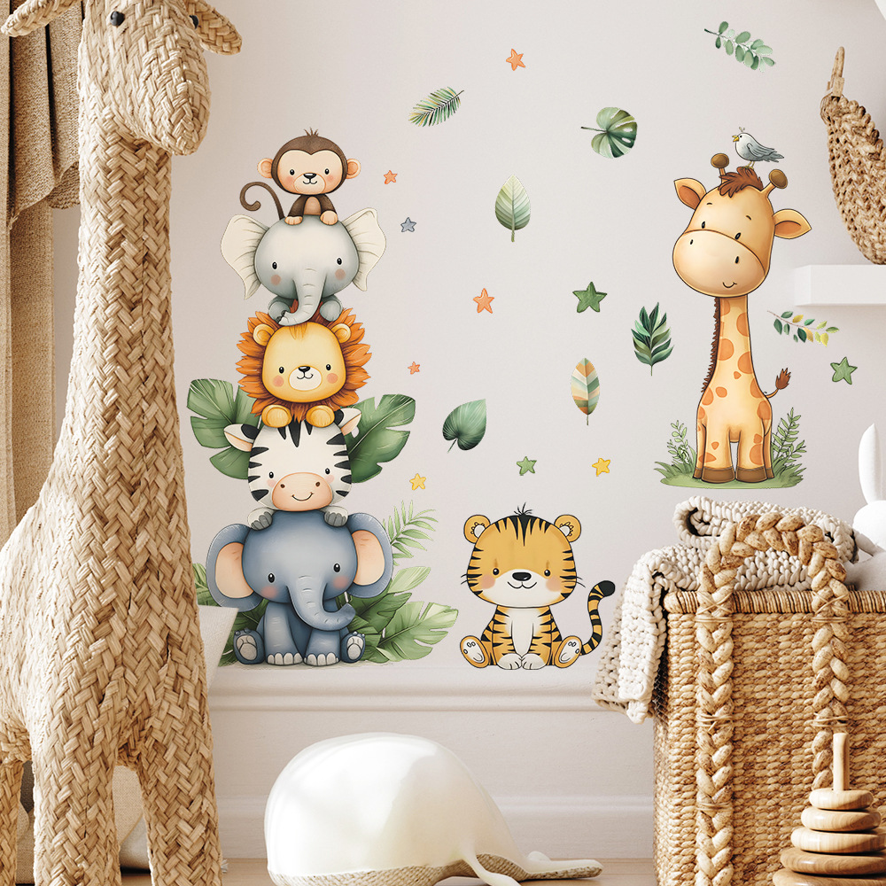 Boho Forest Animals Wall Stick - đánh giá và giá Baby Nursery Decor Girl