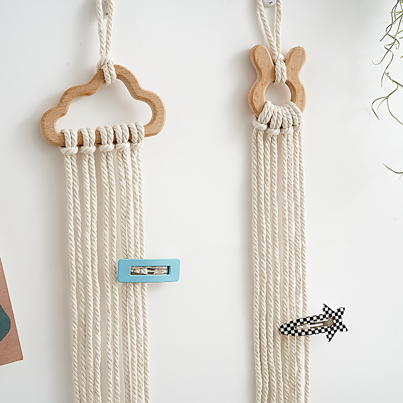 Wooden Hair Clips Holder Baby  - đánh giá và giá Baby Nursery Decor Girl