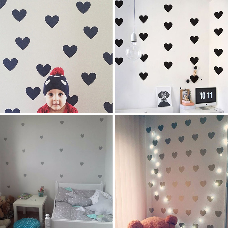 Trái Tim Phòng Bé Miếng Dán Tr - đánh giá và giá Baby Girl Nursery Quotes