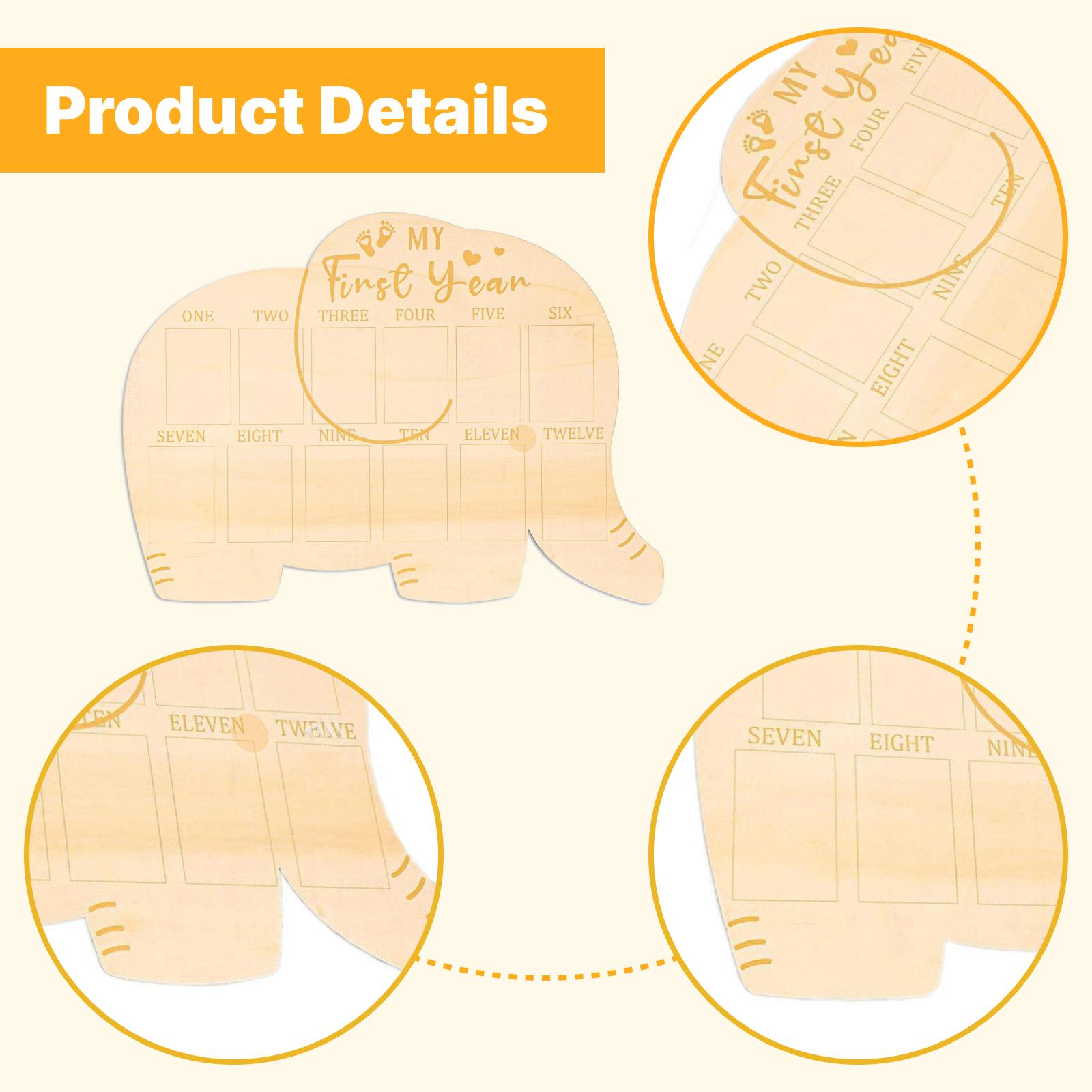 Baby Photo Board Wood Frame Tw - đánh giá và giá Baby Nursery Frames