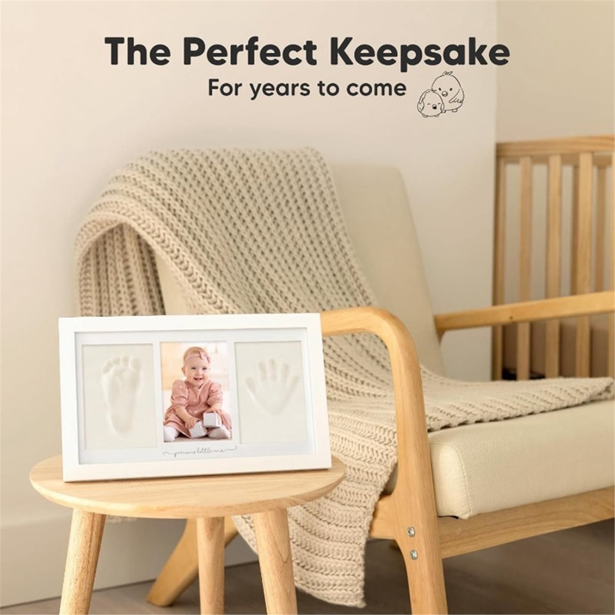 Y69A Baby Handprint & Footprin - đánh giá và giá Baby Nursery Frames